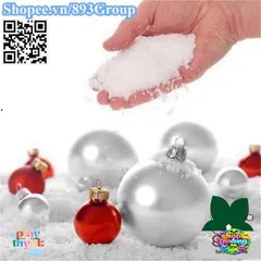 Bột Gel Lạnh 500gr - Tạo Tuyết Nhân Tạo Giáng Sinh & Bảo Quản Hải Sản An Toàn, Hiệu Quả