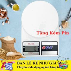 Cân Điện Tử Mini SF-400 - Cân Tiểu Ly Đo Trọng Lượng Chính Xác Từ 1-5Kg Cho Bếp Hiện Đại, Màn Hình LCD Rõ Ràng