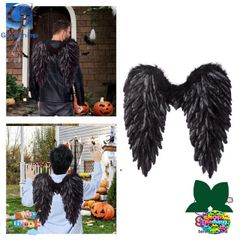Cánh Thiên Thần Lông Vũ Cosplay - Phụ Kiện Thời Trang Halloween Đáng Yêu Cho Trẻ Em và Người Lớn
