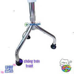 Gậy Chống Người Già 3 Chân, 4 Chân - Hỗ Trợ Đi Lại An Toàn, Điều Chỉnh Chiều Cao Từ 1.5m Đến 1.9m - Dụng Cụ Tập Đi Chất Lượng Cao