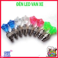 Đèn LED Nắp Van Xe Đạp Phát Sáng 7 Màu - Đồ Chơi Trang Trí & An Toàn Cho Xe Đạp, Xe Máy, Xe Hơi
