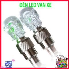 Đèn LED Nắp Van Xe Đạp Phát Sáng 7 Màu - Đồ Chơi Trang Trí & An Toàn Cho Xe Đạp, Xe Máy, Xe Hơi