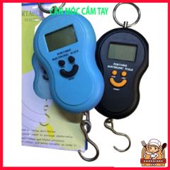 Cân Điện Tử Mini Móc Treo 40KG Hình Mặt Cười - Cân Xách Tay Chính Xác và Tiện Lợi cho Mọi Gia Đình