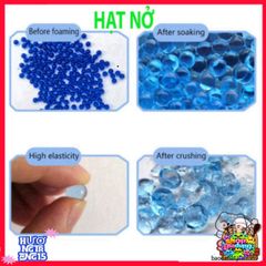 Hạt Nở Polyme 7-8mm - Đồ Chơi Phát Triển Kỹ Năng Cho Trẻ, Sáng Tạo Và An Toàn - Dùng Để Trồng Cây & Tạo Slime