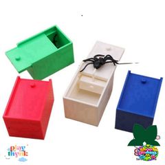 Hộp Nhện Chơi Khăm LINSBAYWU - Đồ Chơi Hài Hước An Toàn Cho Tất Cả Lứa Tuổi - Quà Tặng Vui Nhộn Văn Phòng