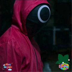 Mặt Nạ Cosplay Trò Chơi Con Mực - Phụ Kiện Halloween Đẹp Dễ Thương, Đạo Cụ Hóa Trang Cho Nam Nữ