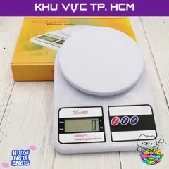 Cân Điện Tử SF-400 10kg - Cân Tiểu Ly Chính Xác 1 Gram Với Màn Hình LCD - Hỗ Trợ Đo Lường Thực Phẩm Cho Gia Đình