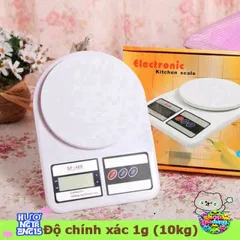 Cân Điện Tử SF-400 10kg - Cân Tiểu Ly Chính Xác 1 Gram Với Màn Hình LCD - Hỗ Trợ Đo Lường Thực Phẩm Cho Gia Đình