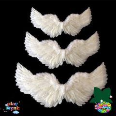 Cánh Thiên Thần Lông Vũ Trắng Đen - Phụ Kiện Cosplay Halloween Sang Trọng, Đạo Cụ Chụp Ảnh, Unisex