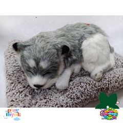 Thú Bông Cún Xám 99% Chất Liệu Than Hoạt Tính - Khử Mùi Và Làm Sạch Không Khí Xe Hơi, Trang Trí Dễ Thương Cho Gia Đình