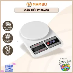 Cân Điện Tử SF-400 Chính Hãng - Định Lượng Nguyên Liệu Pha Chế, Độ Chính Xác Cao và Thiết Kế Nhỏ Gọn Cho Gia Đình và Nhà Hàng