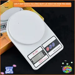 Cân Điện Tử SF-400 Chính Hãng - Định Lượng Nguyên Liệu Pha Chế, Độ Chính Xác Cao và Thiết Kế Nhỏ Gọn Cho Gia Đình và Nhà Hàng
