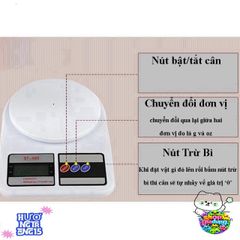 Cân Điện Tử SF-400 Chính Hãng - Định Lượng Nguyên Liệu Pha Chế, Độ Chính Xác Cao và Thiết Kế Nhỏ Gọn Cho Gia Đình và Nhà Hàng