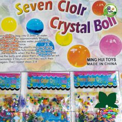 Bộ 24 Gói Hạt Nở Pha Lê Đa Màu - Trang Trí Hồ Cá, Cây Cảnh, Đồ Chơi Cho Trẻ Em - An Toàn, Không Chất Độc