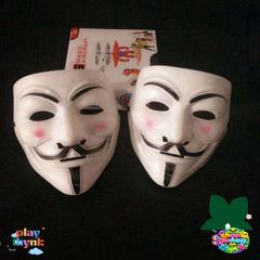 Mặt Nạ Cosplay V for Vendetta - Phụ Kiện Thời Trang Halloween Độc Đáo Cho Bữa Tiệc và Sự Kiện Hóa Trang