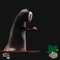 Trang phục Cosplay Chihiro và Vô Diện - Đồ trang trí nhân vật Spirited Away Anime - Quà tặng độc đáo cho fan hâm mộ