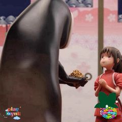 Trang phục Cosplay Chihiro và Vô Diện - Đồ trang trí nhân vật Spirited Away Anime - Quà tặng độc đáo cho fan hâm mộ
