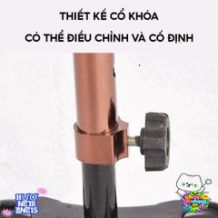 Gậy Chống 4 Chân Nhôm Điều Chỉnh 67-90cm Hỗ Trợ Người Cao Tuổi - Cứng Cáp, An Toàn Dùng Đi Lại