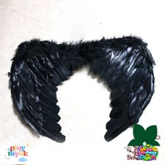 Bộ Phụ Kiện Hóa Trang Cánh Thiên Thần Trắng và Ác Quỷ Halloween - Size S, M, L, Cosplay Độc Đáo, Đón Halloween Rực Rỡ