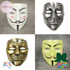 Mặt Nạ Vendetta Tpxckz - Phụ Kiện Nhập Vai Halloween, Lễ Hội, Quà Tặng Kèm Theo Phong Cách Phim Việt
