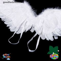 Cánh Thiên Thần Xinh Xắn Cho Bé - Phụ Kiện Hóa Trang Halloween & Giáng Sinh, Size Nhỏ Đến Lớn, Lông Vũ An Toàn, Đồ Dùng Tiệc, Đạo Cụ