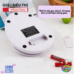 Cân Điện Tử Mini Cao Cấp - Cân Tiểu Ly Chính Xác Đến 5kg, Màn Hình LCD, Dễ Dàng Sử Dụng Tại Nhà Bếp