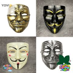 Mặt Nạ Giáng Sinh Vendetta - Quà Tặng Độc Đáo cho Bé, Phụ Kiện Nhập Vai Halloween, Cosplay, Biểu Diễn Sân Khấu