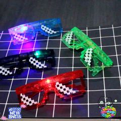Kính Thuglife LED 6 Chấm MINECRAFT - Kính Mắt Thời Trang Độc Đáo Nhiều Màu Sắc, Phong Cách Cool Ngầu