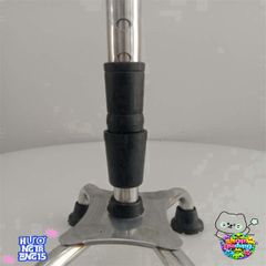 Gậy Đi Bộ 4 Chân INOX Cho Người Già - Gậy Chống Chân Linh Hoạt, Chất Liệu Thép Cao Cấp, An Toàn và Bền Bỉ