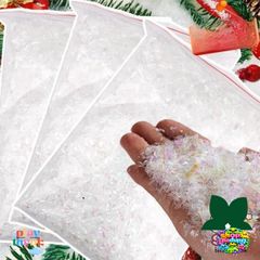 Bông Tuyết Nhân Tạo Trắng 20/100g - Trang Trí Giáng Sinh và Mùa Đông - Bộ 3 Cái Cho Không Gian Mơ Mộng