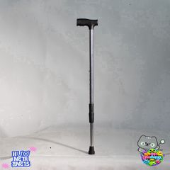 Gậy Batoong INOX 4 Chân Điều Chỉnh - Gậy Tập Đi Vững Chắc Cho Người Già, Người Khuyết Tật, Hỗ Trợ Phục Hồi Chức Năng