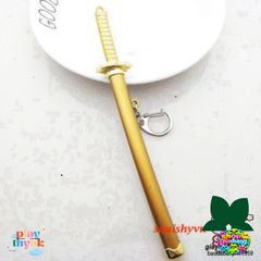 Móc Khóa Kiếm Zoro Law One Piece Kim Loại 16cm - Phụ Kiện Anime Độc Đáo, Quà Tặng Cho Fan One Piece