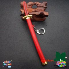 Móc Khóa Kiếm Zoro Law One Piece Kim Loại 16cm - Phụ Kiện Anime Độc Đáo, Quà Tặng Cho Fan One Piece