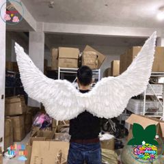 Bộ Cánh Ác Quỷ Đen & Thiên Thần Cánh Trắng 160x90CM - Phụ Kiện Cosplay Độc Đáo cho Tiệc Hóa Trang, Halloween, Lễ Hội