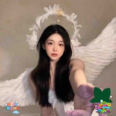 Phụ Kiện Cosplay Cánh Thiên Thần Đỏ Rực Rỡ Cho Halloween - Trang Phục Ma Quái, Quà Tặng Thú Vị Cho Fan Kinh Dị