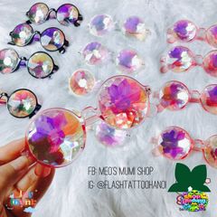 Kính Vạn Hoa Rave Lấp Lánh - Phụ Kiện Thiết Kế Đặc Biệt Cho EDM & Sự Kiện Âm Nhạc, Giá Chỉ 100k