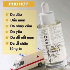 Tinh Chất Keo Ong CNP Laboratory Propolis Rescue 50ml - Serum Dưỡng Da Cao Cấp Chống Oxy Hóa, Phục Hồi Da Ẩm Mượt, Chính Hãng Hàn Quốc