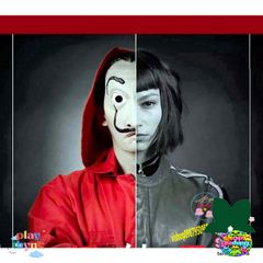 Mặt nạ Queen Salvador Dali Money Heist - Độc đáo cho Halloween và hóa trang - Phụ kiện tiệc thú vị cho fan phim