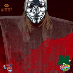 Mặt Nạ V For Vendetta Guy Fawkes - Phụ Kiện Halloween Thời Trang COSplay Cho Lễ Hội Và Biểu Diễn