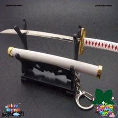 Móc Khóa Kiếm Katana Kim Loại Không Gỉ Zoro Law One Piece 16cm - Quà TặngAnime Cho Fan Hâm Mộ