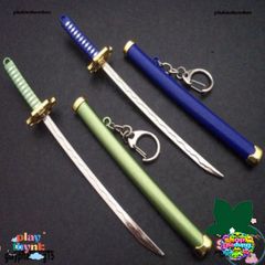 Móc Khóa Kiếm Katana Kim Loại Không Gỉ Zoro Law One Piece 16cm - Quà TặngAnime Cho Fan Hâm Mộ