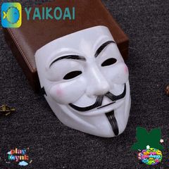 Mặt nạ V for Vendetta Anonymous - Mặt nạ Halloween Cho Tín Đồ Hacker - Sản Phẩm Tiệc Tùng Nổi Bật