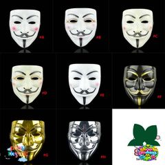 Mặt nạ V for Vendetta Anonymous - Mặt nạ Halloween Cho Tín Đồ Hacker - Sản Phẩm Tiệc Tùng Nổi Bật