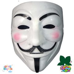 Mặt nạ V for Vendetta Anonymous - Mặt nạ Halloween Cho Tín Đồ Hacker - Sản Phẩm Tiệc Tùng Nổi Bật