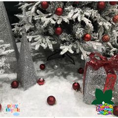 Bột Tuyết Nhân Tạo Trang Trí Giáng Sinh 100G - Decor Cây Thông Noel, Trang Trí Quầy Mua Sắm, An Toàn, Không Độc Hại