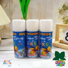 Bình Xịt Tuyết Trắng 280ml - Phụ Kiện Trang Trí Tiệc Sinh Nhật Sang Trọng và Bánh Kem Ấn Tượng