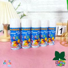 Bình Xịt Tuyết Trắng 280ml - Phụ Kiện Trang Trí Tiệc Sinh Nhật Sang Trọng và Bánh Kem Ấn Tượng