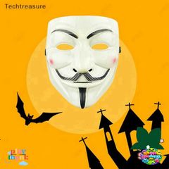 Mặt Nạ Guy Fawkes V for Vendetta - Khẩu Trang Halloween Độc Đáo Cho Người Lớn, Phụ Kiện Đặc Biệt Cho Tiệc Hóa Trang Bất Ngờ