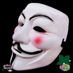 Mặt Nạ Halloween V for Vendetta - Đạo Cụ Cosplay Độc Đáo, Phụ Kiện Trang Trí Tiệc Thú Vị