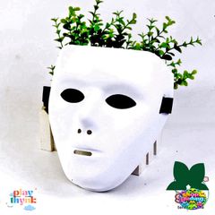 Mặt Nạ Hip Hop Jabbawockeez Trắng Dạ Hội - Bộ 10 Kiểu Dáng Độc Đáo, Phụ Kiện Thời Trang Cho Người Hâm Mộ Phim